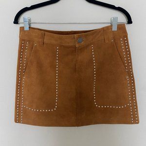 Tan suede Rebecca Minkoff Skirt Size 2